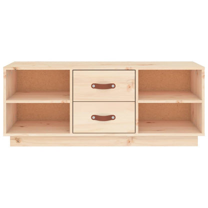 Tv-bänk 100x34x40 cm massiv furu