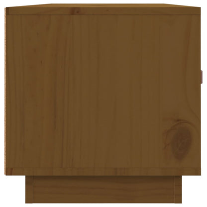 TV-Möbel Honungsbrun TV-Bänk 80x34x35 cm massiv furu