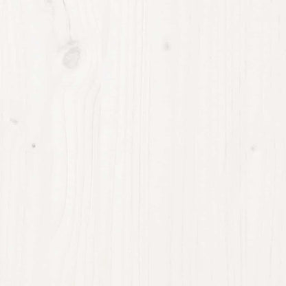 Skänk Vit 34x40x75 cm massiv furu