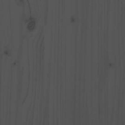 Byrå Grå 100x40x75 cm massiv furu