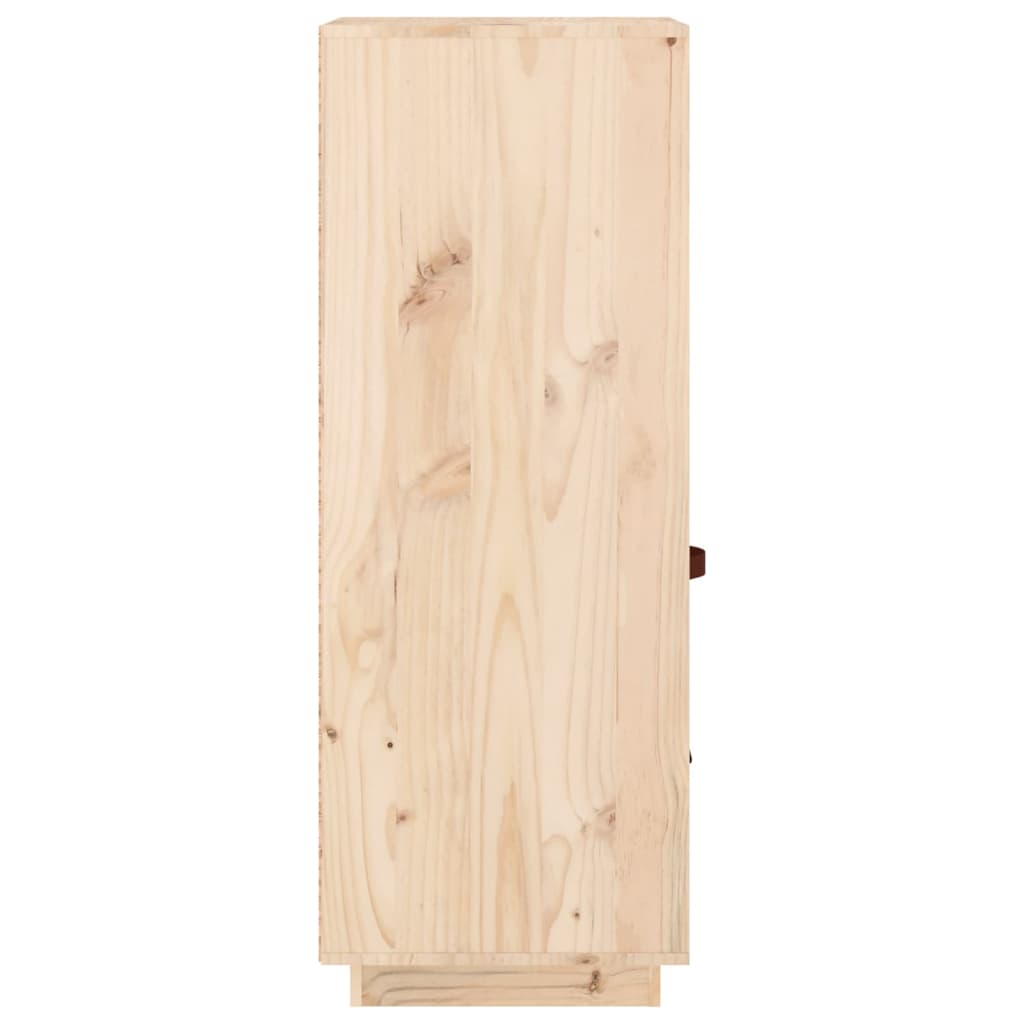 Skåp Trä 34x40x108,5 cm massiv furu