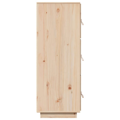 Skåp Trä 34x40x108,5 cm massiv furu