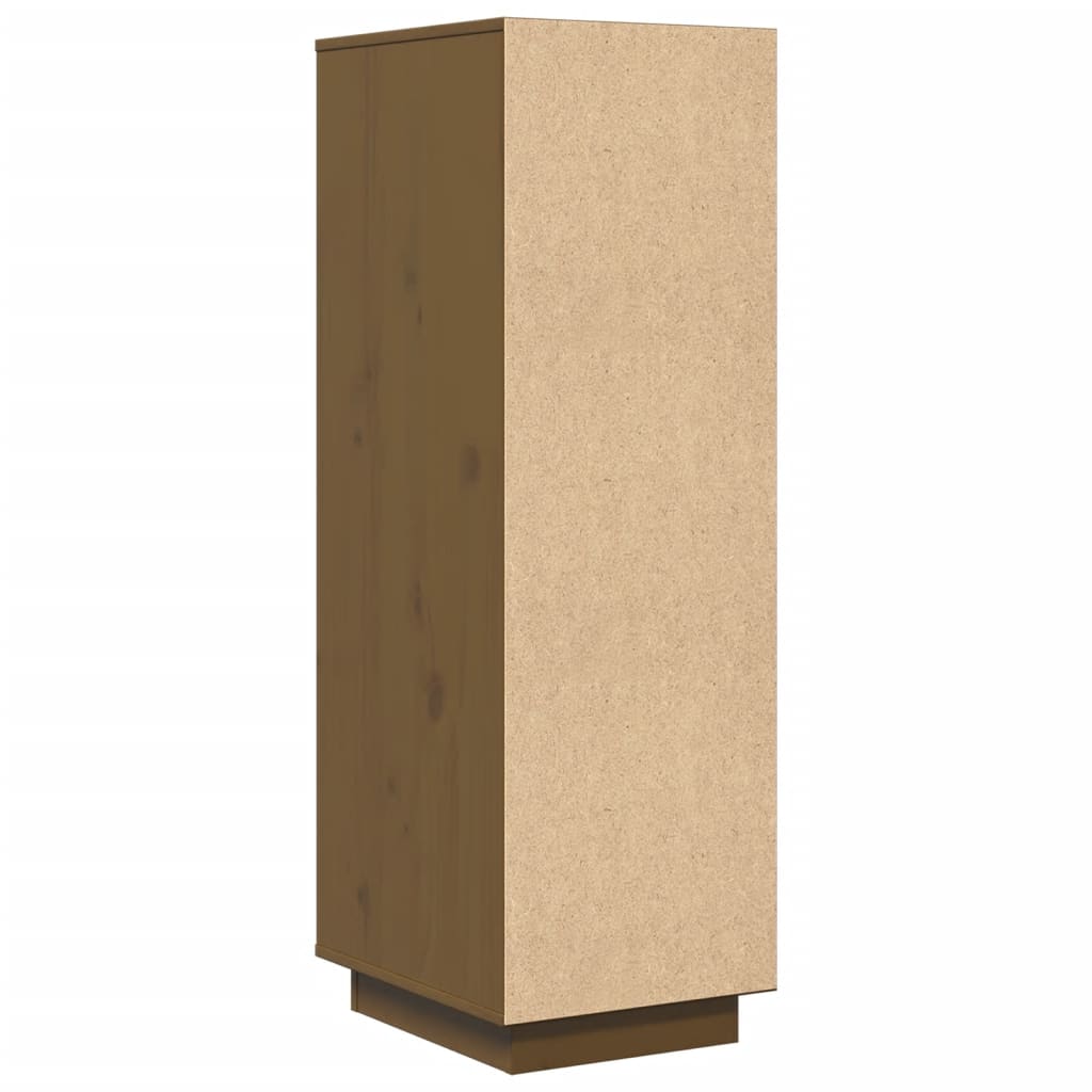 Skåp Brun Honungsbrun 34x40x108,5 cm massiv furu
