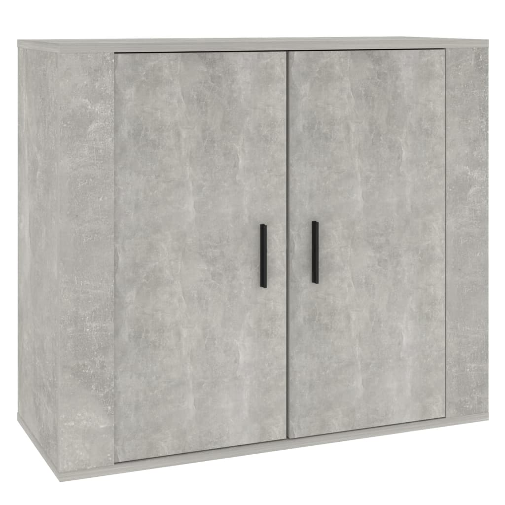 Skåp Betonggrå 80x33x70 cm