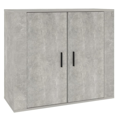 Skåp Betonggrå 80x33x70 cm