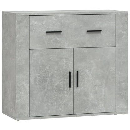 Skåp Betonggrå 80x33x70 cm