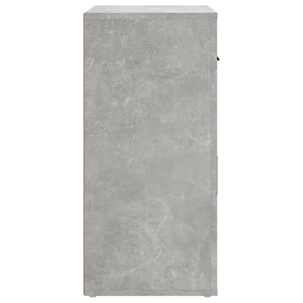 Skåp Betonggrå 80x33x70 cm