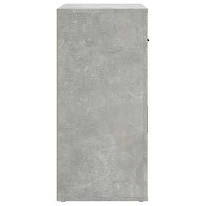 Skåp Betonggrå 80x33x70 cm
