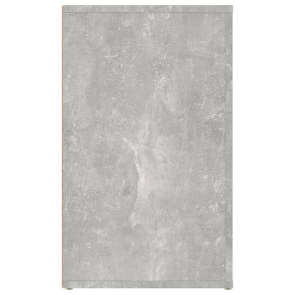Sängbord Nattduksbord Betonggrå 50x36x60 cm