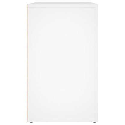Sängbord Nattduksbord Vit 50x36x60 cm