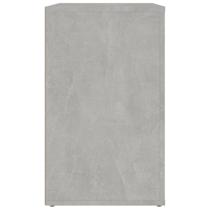 Sängbord Nattduksbord Betonggrå 50x36x60 cm