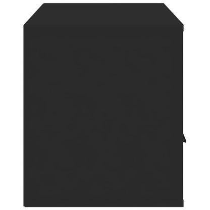 TV-skåp svart 100x35x40 cm konstruerat trä
