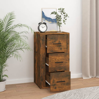 Skänk Rökfärgad Ek 40x33x70 cm