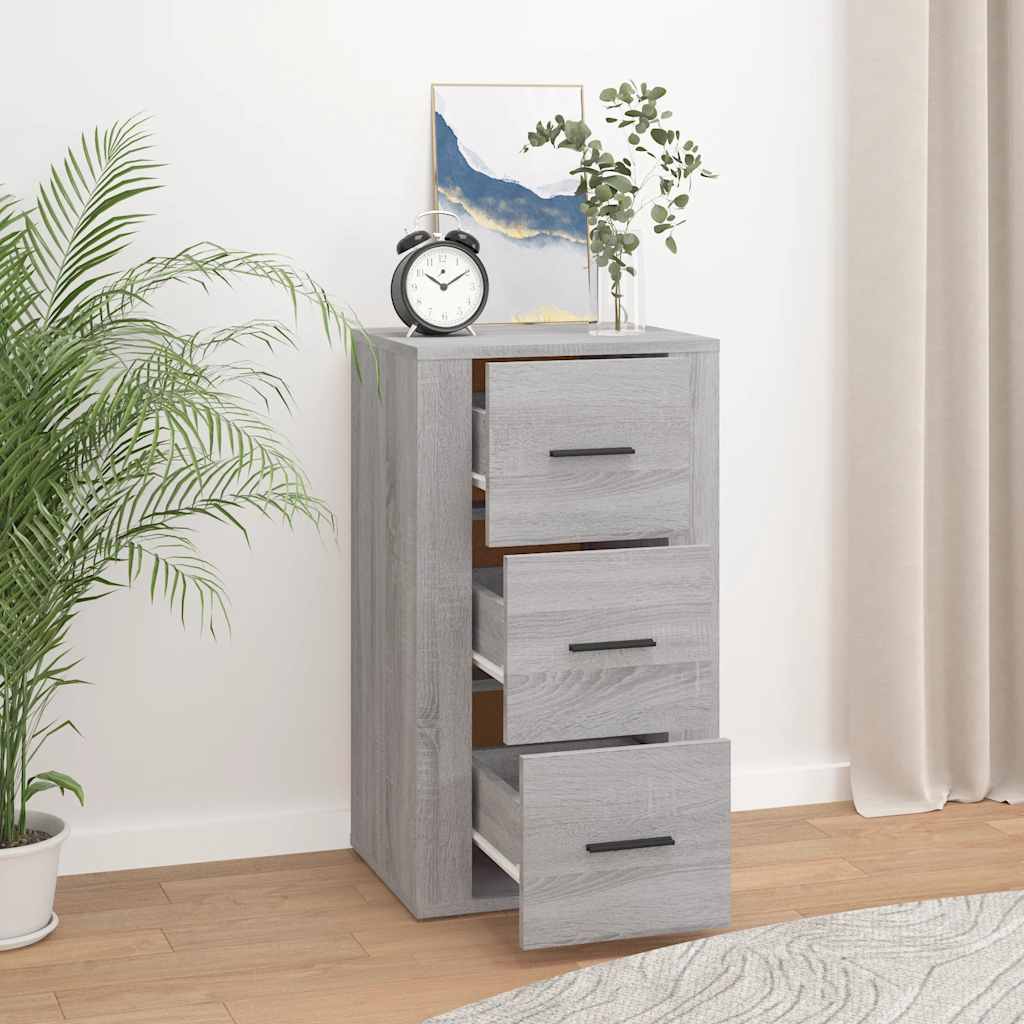 Skänk Sonoma Grå 40x33x70 cm