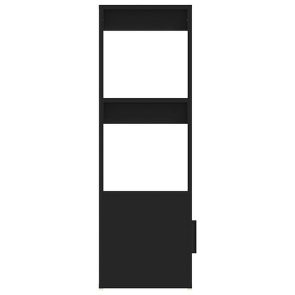 Skänk Svart 80x30x90 cm