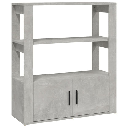 Skåp Betonggrå 80x30x90 cm