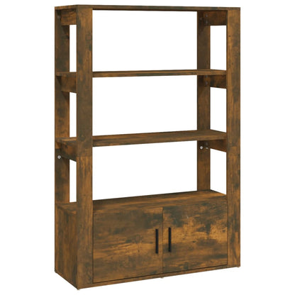 Sidobord Rökfärgad Ek 80x30x119,5 cm