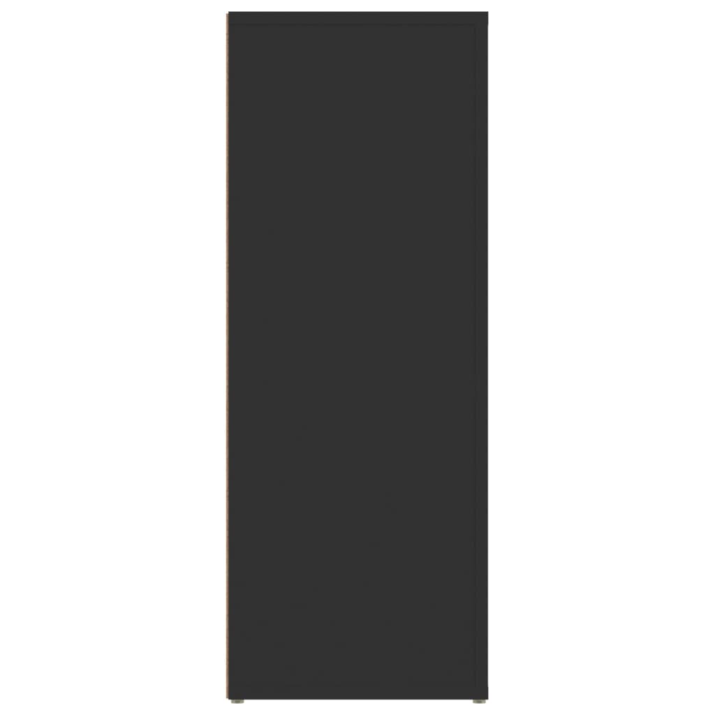 Skänk Svart 80x30x80 cm