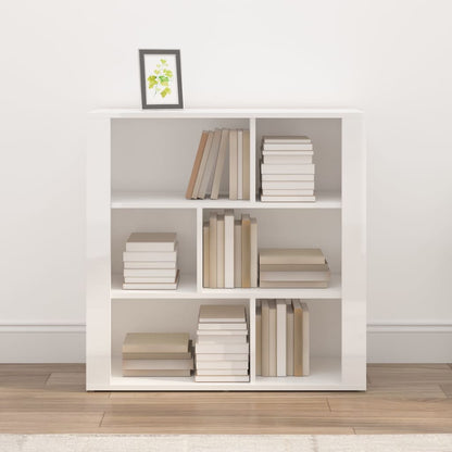 Skänk Högglans Vit 80x30x80 cm