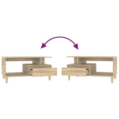 Soffbord Sonoma Ek 90x49x45 cm