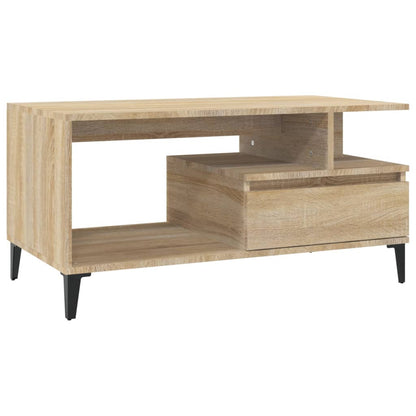 Soffbord Sonoma Ek 90x49x45 cm