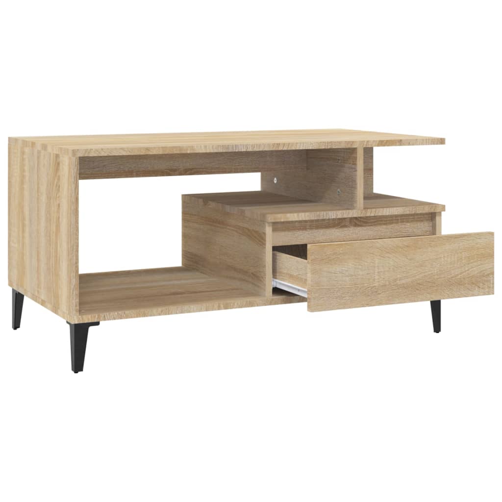 Soffbord Sonoma Ek 90x49x45 cm