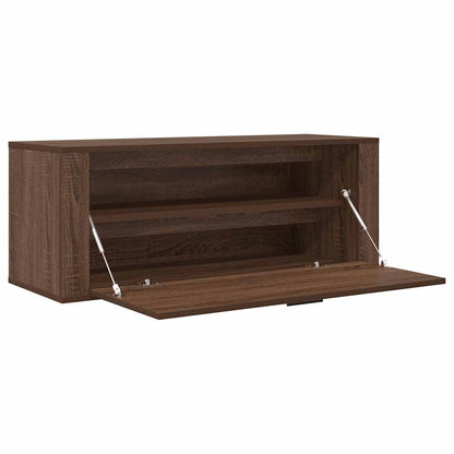 Skoställ Brun Ek 100x35x38 cm