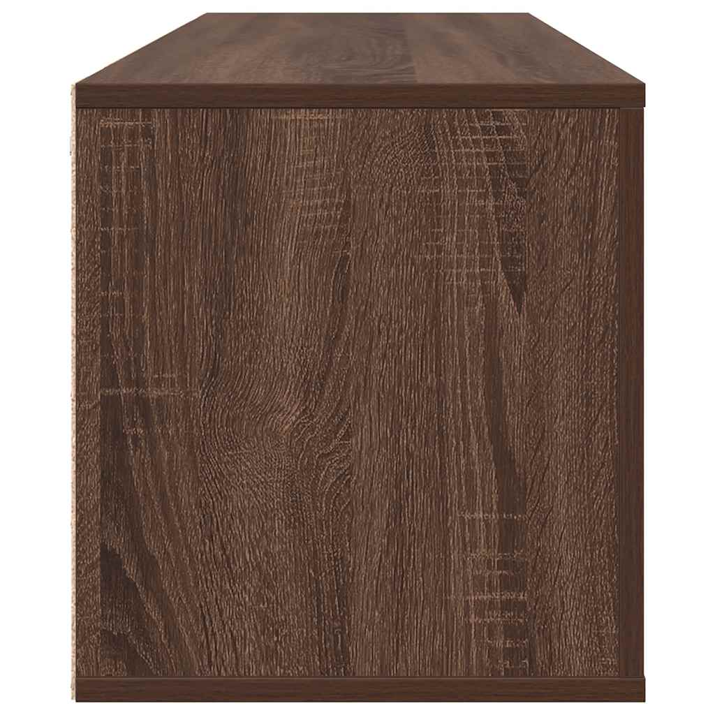 Skoställ Brun Ek 100x35x38 cm