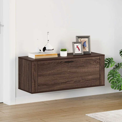 Skoställ Brun Ek 100x35x38 cm