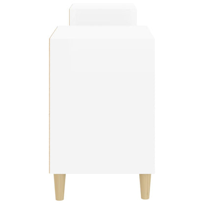 TV-Möbel Högglans Vit TV-Bänk 160x35x55 cm