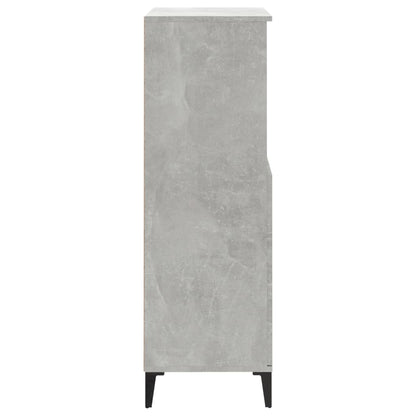 Skåp Betonggrå 60x36x110 cm