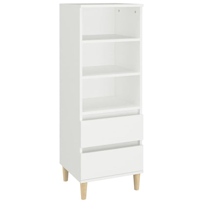 Skåp Vit 40x36x110 cm