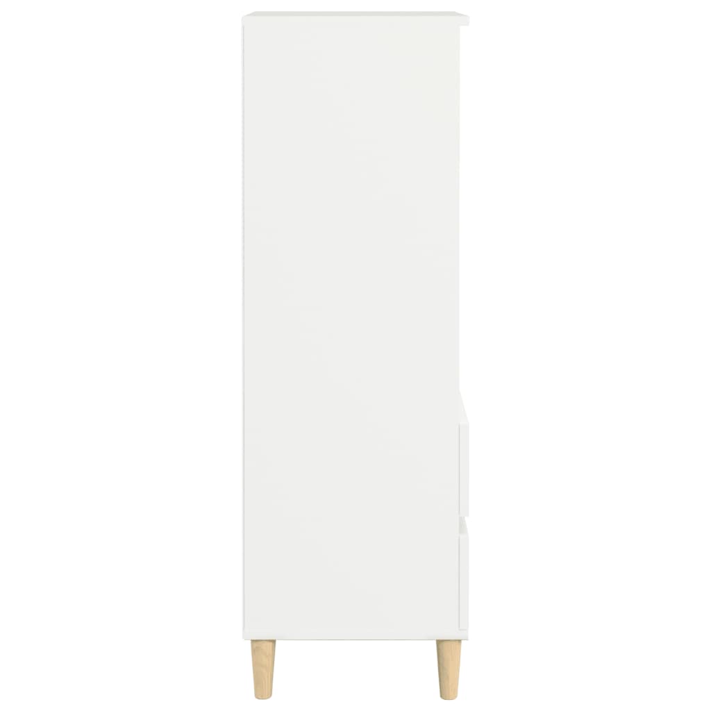 Skåp Vit 40x36x110 cm