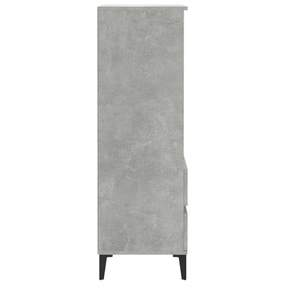 Skåp Betonggrå 40x36x110 cm