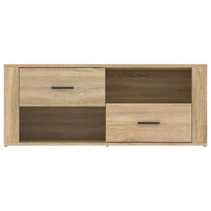 TV-skåp sonoma-ek 100x35x40 cm konstruerat trä