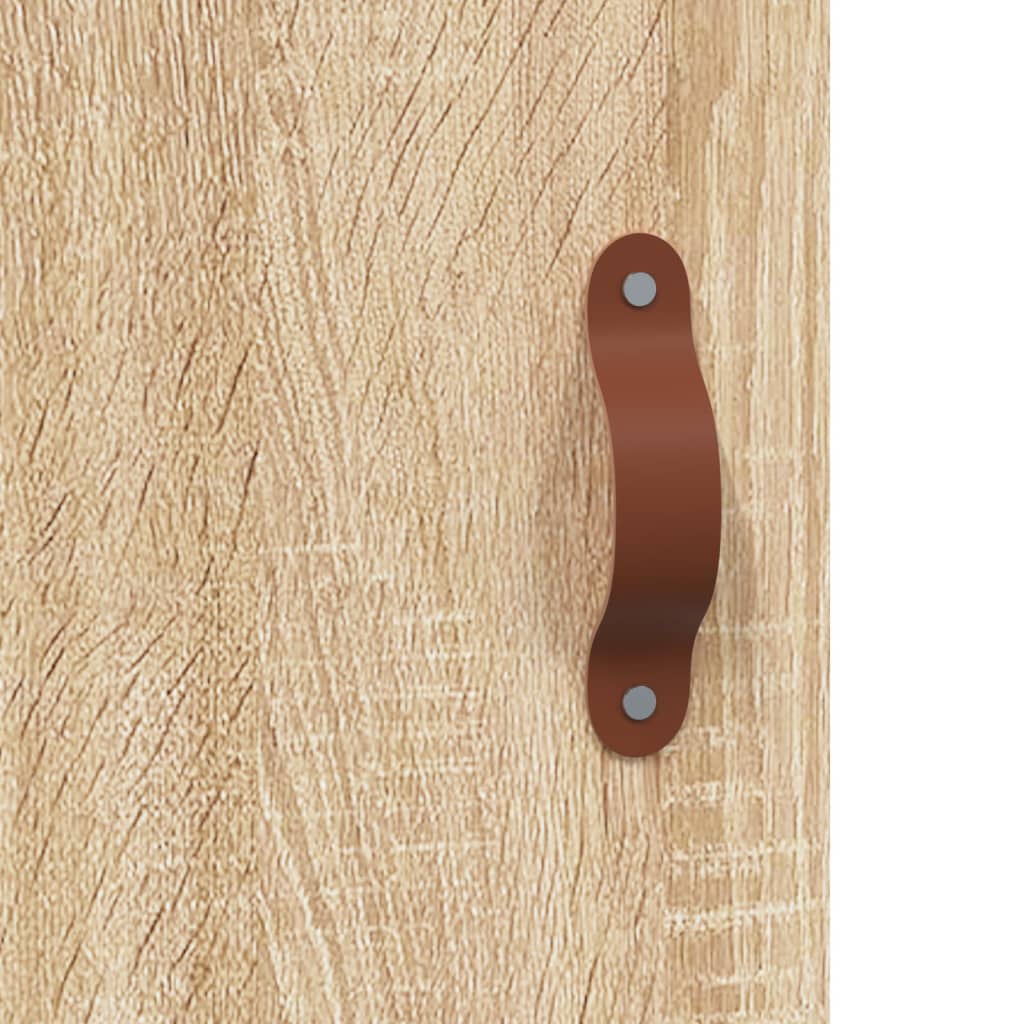 Väggskåp Sonoma Ek 2 st 69,5x34x90 cm