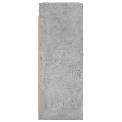 Väggskåp Betonggrå 2 st 69,5x34x90 cm