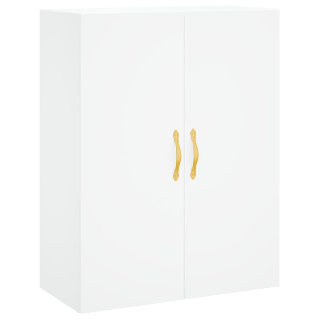 Väggskåp Vit 2 st 69,5x34x90 cm