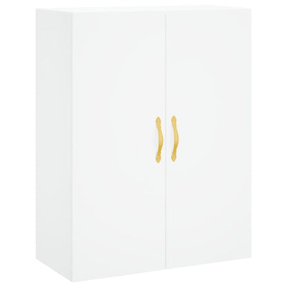 Väggskåp Vit 2 st 69,5x34x90 cm