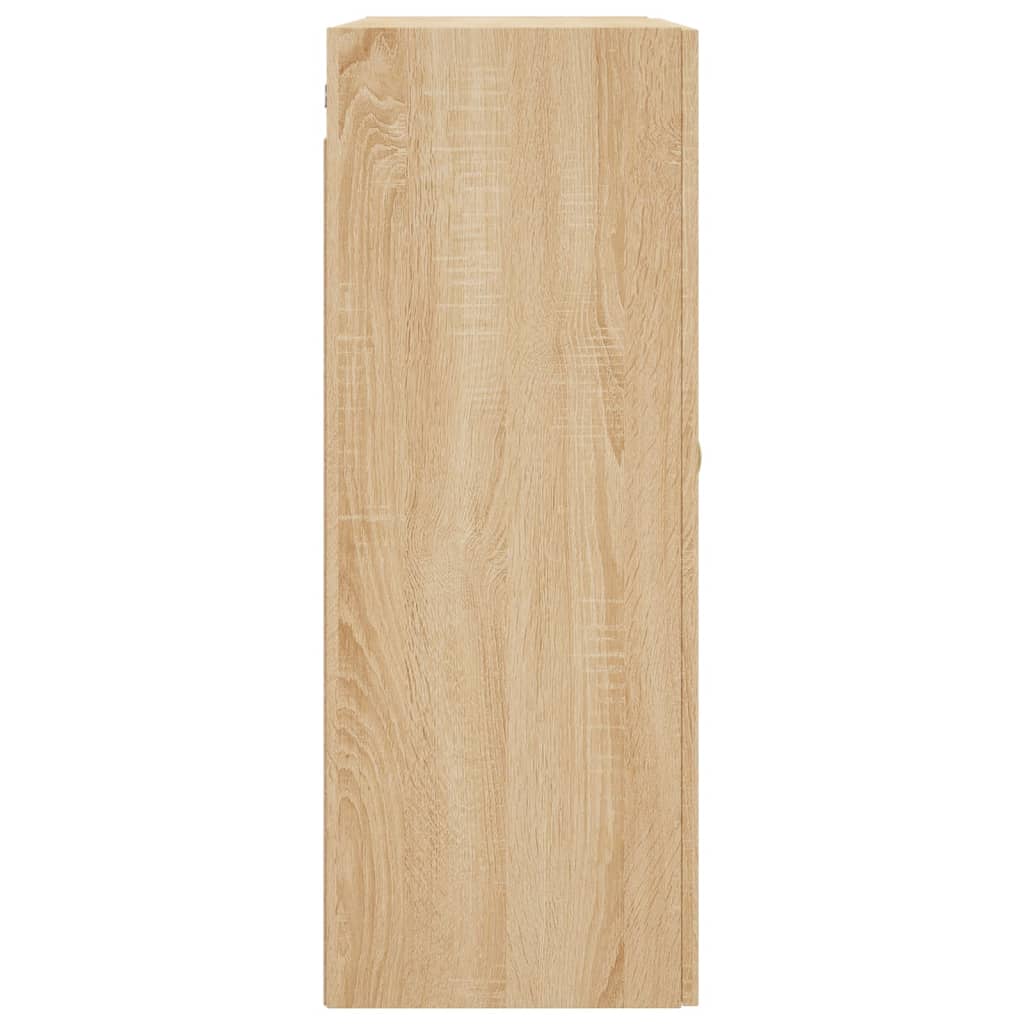 Väggskåp Sonoma Ek 2 st 69,5x34x90 cm