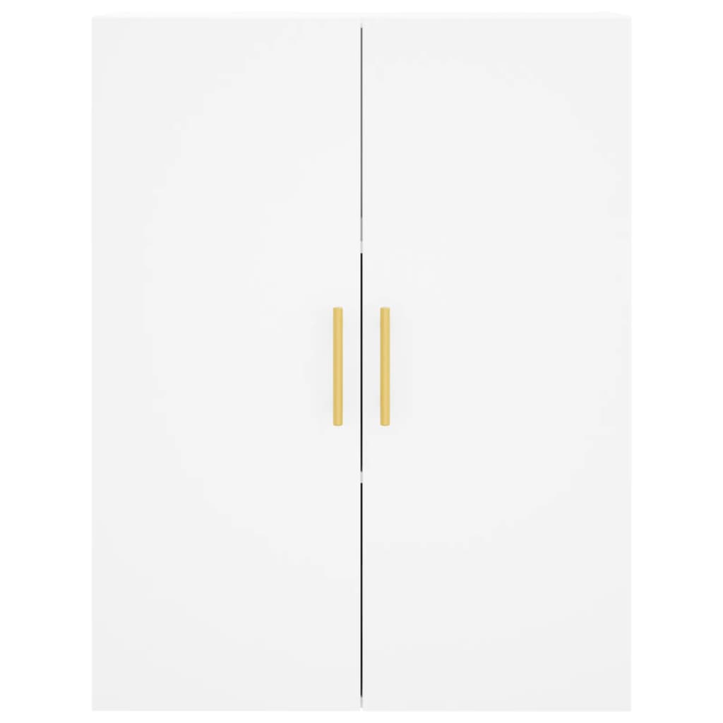 Väggskåp Vit 2 st 69,5x34x90 cm