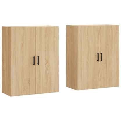 Väggskåp Sonoma Ek 2 st 69,5x34x90 cm