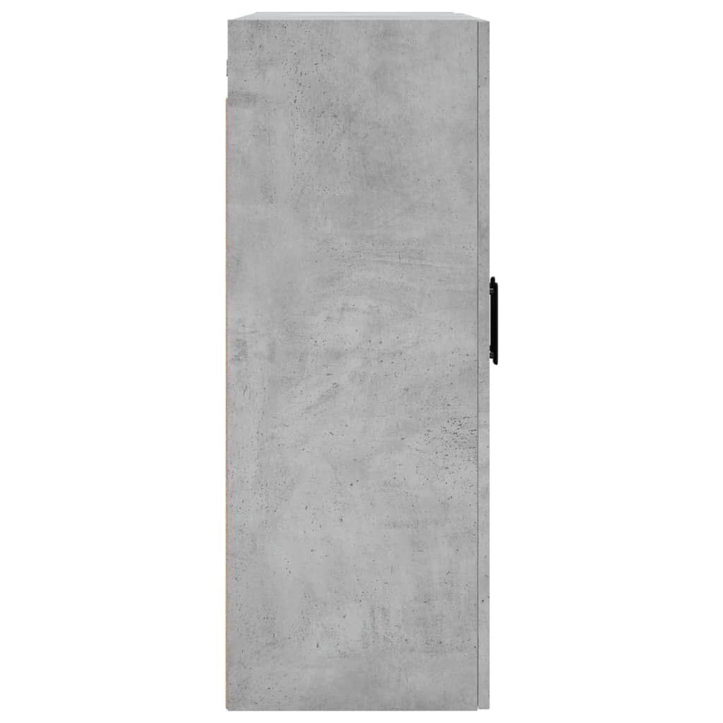 Väggskåp Betonggrå 2 st 69,5x34x90 cm