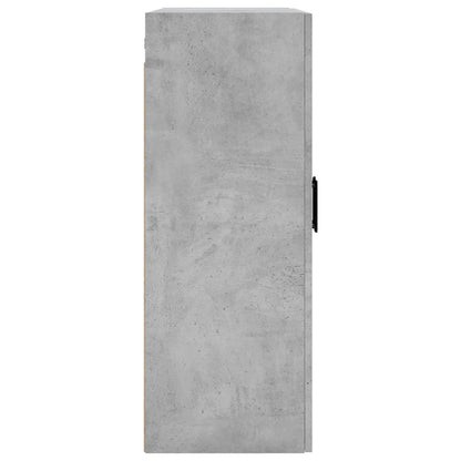 Väggskåp Betonggrå 2 st 69,5x34x90 cm