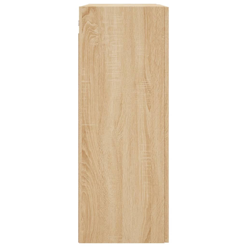 Väggskåp Sonoma Ek 2 st 69,5x34x90 cm