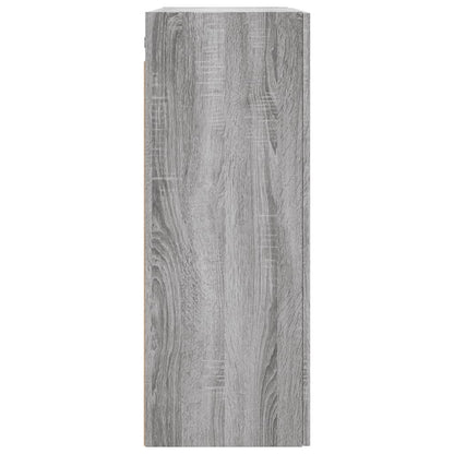 Väggskåp Sonoma Grå 2 st 69,5x34x90 cm