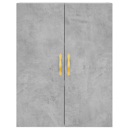 Skåp Betonggrå 69,5x34x180 cm