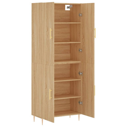 Skåp Sonoma Ek 69,5x34x180 cm