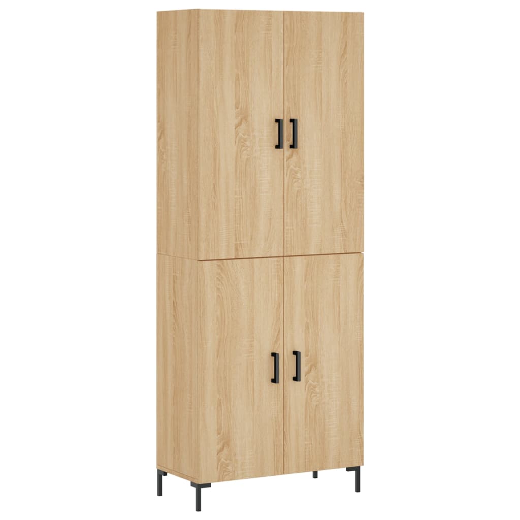 Skåp Sonoma Ek 69,5x34x180 cm