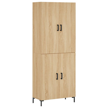 Skåp Sonoma Ek 69,5x34x180 cm